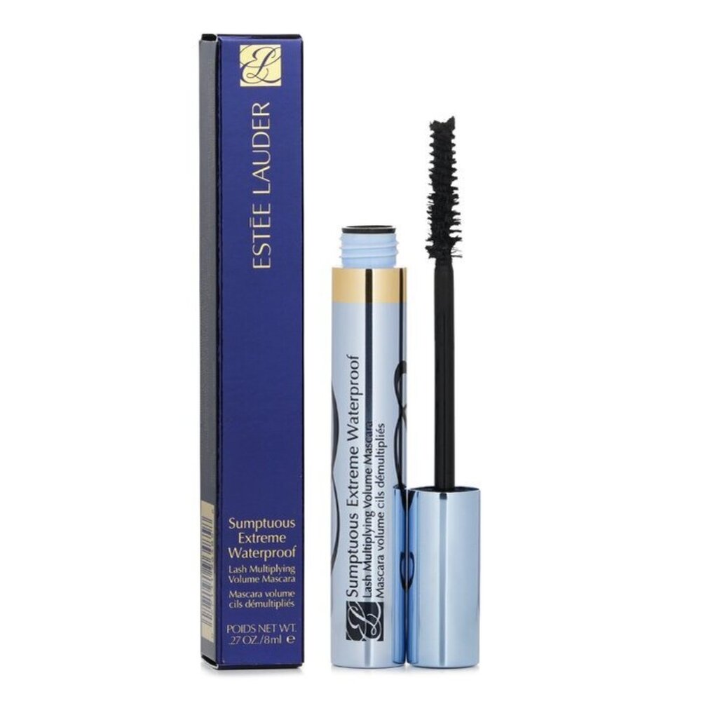 NIB ✅ Estee Lauder #BLACK Sumptuous Extreme Waterproof Mascara, Extreme